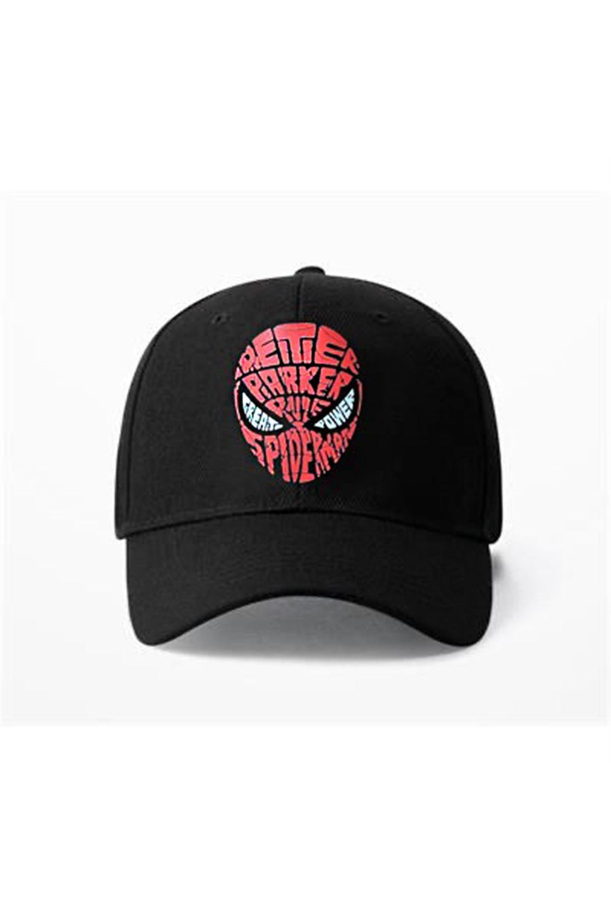 Siyah Spider Peter Parker Şapka