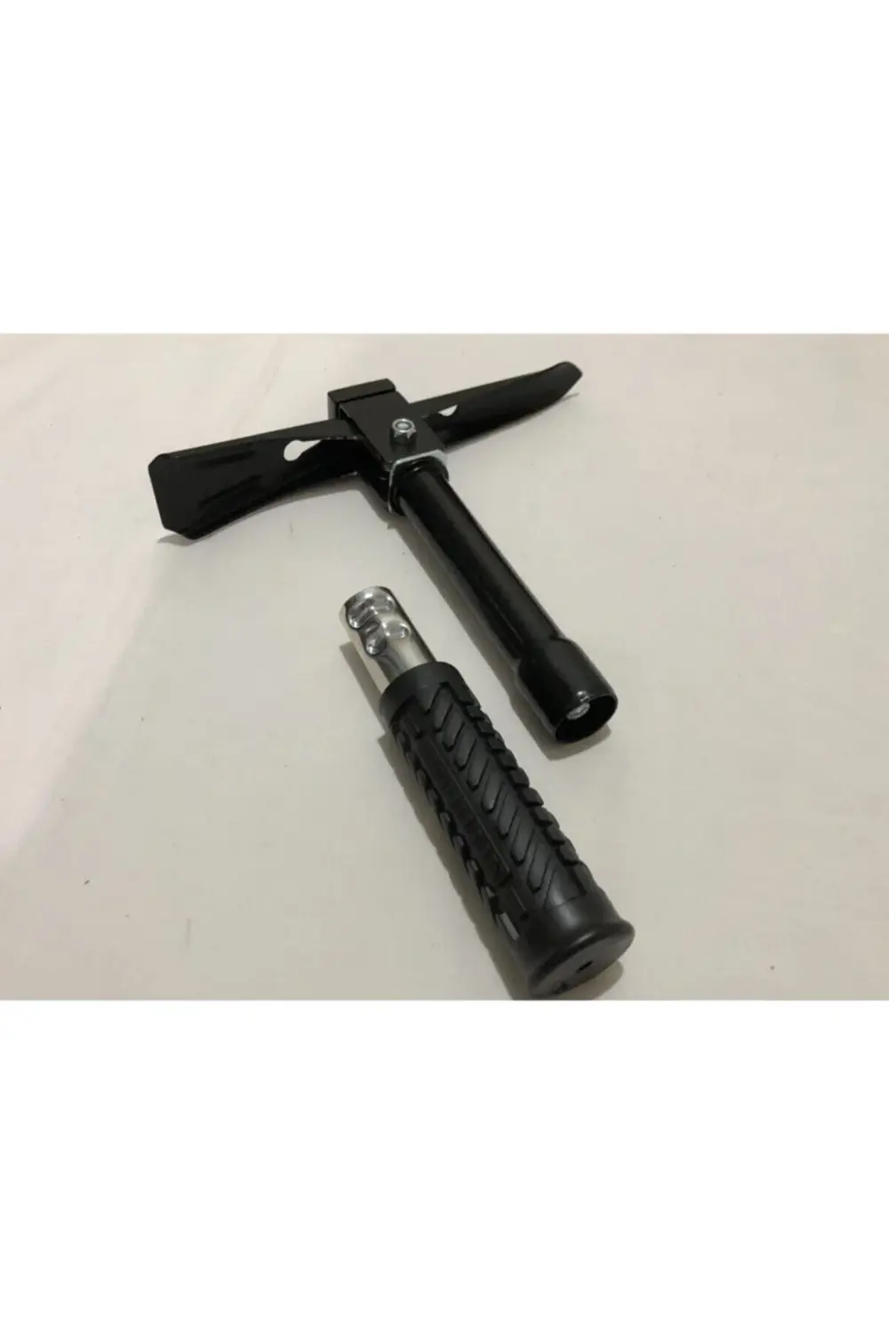 Siyah Taşıma Çantalı Paslanmaz Karbon Çelik Çapa Çekiç Kazma Kese