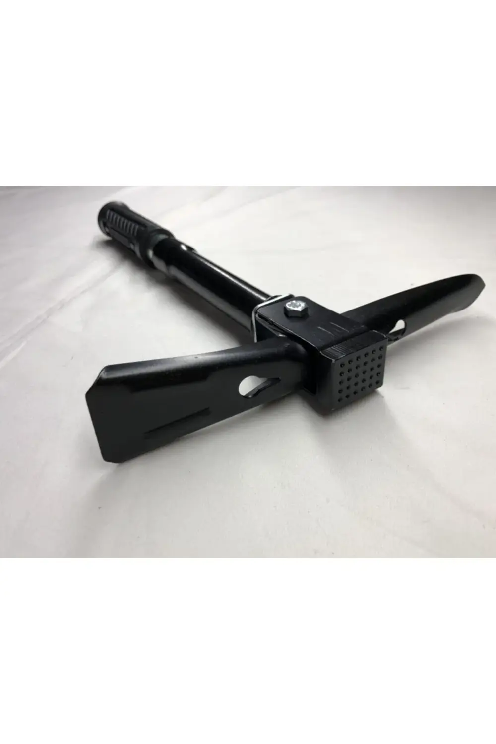 Siyah Taşıma Çantalı Paslanmaz Karbon Çelik Çapa Çekiç Kazma Kese