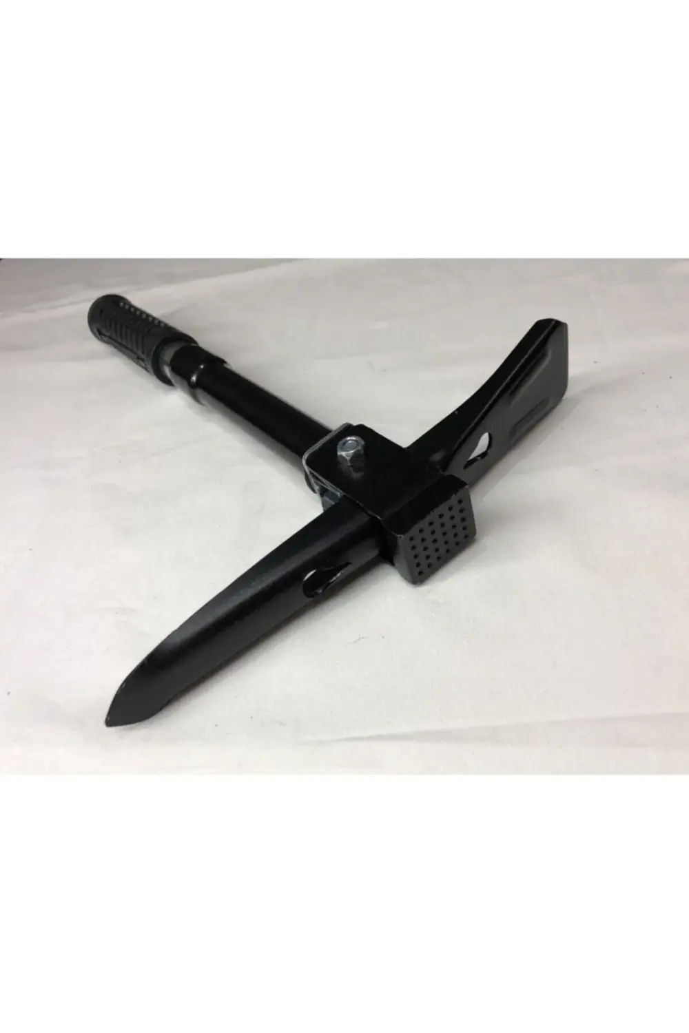 Siyah Taşıma Çantalı Paslanmaz Karbon Çelik Çapa Çekiç Kazma Kese