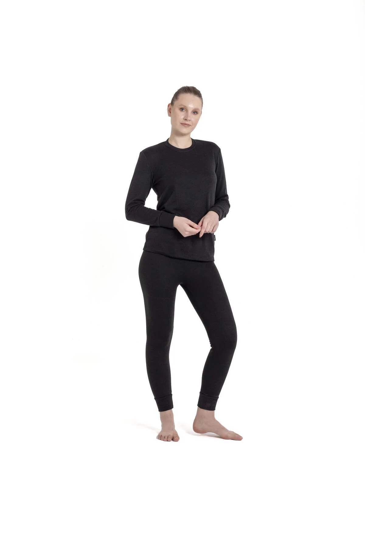 Siyah Termal İçlik Set Unisex III. Seviye