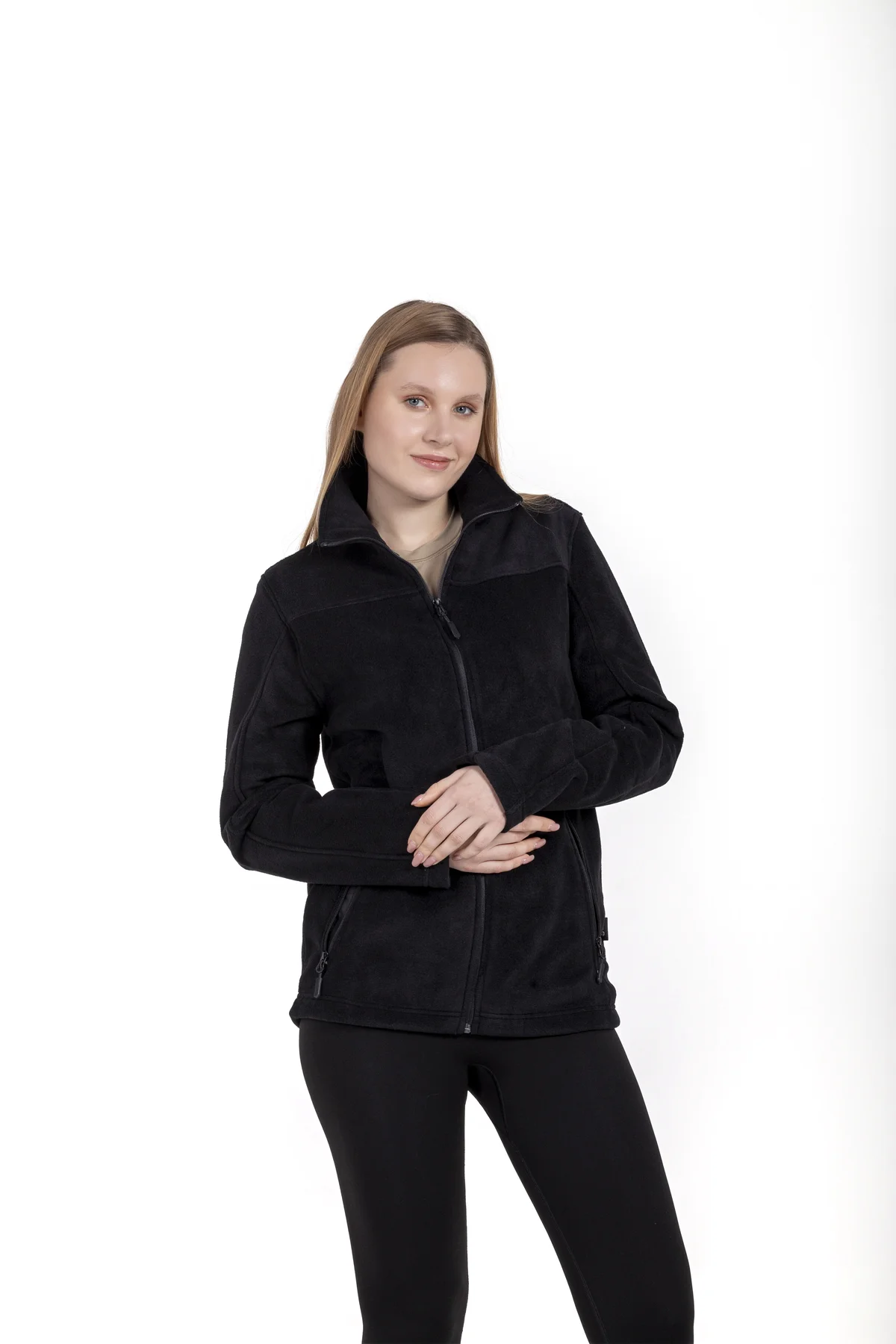 Siyah Termal Polar Mont Unisex