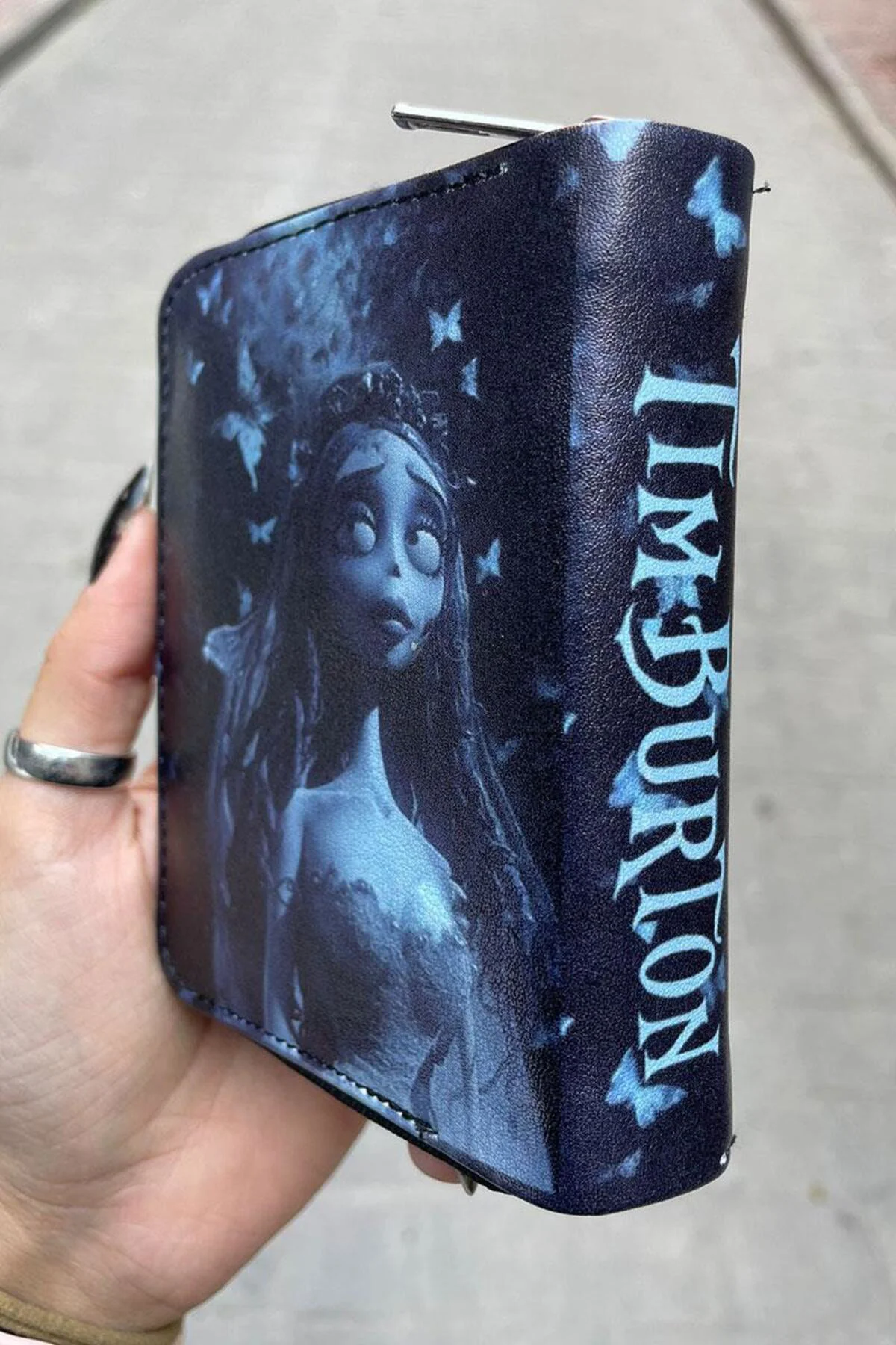 Siyah Tim Burton's Corpse Bride(Ölü Gelin) Victor Kısa Cüzdan