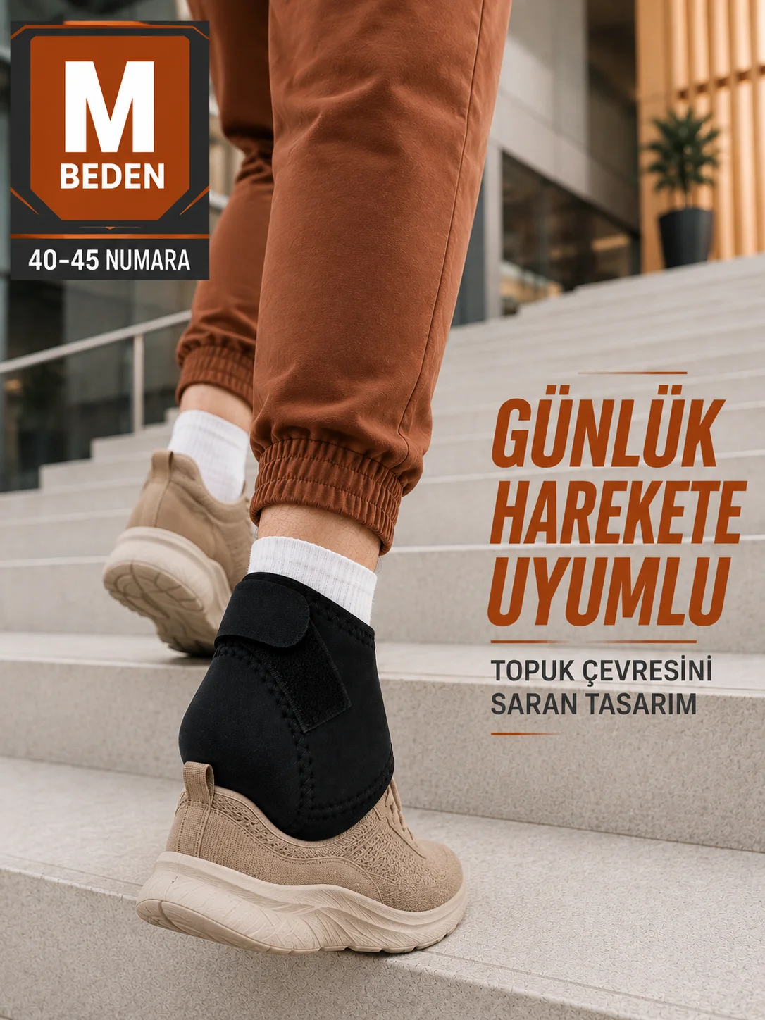 Siyah Topuk Destek Çorabı M Beden 40-45 Ayarlanabilir Cırtlı Rahat Tasarım Fiyatı, Yorumları ve Özellikleri