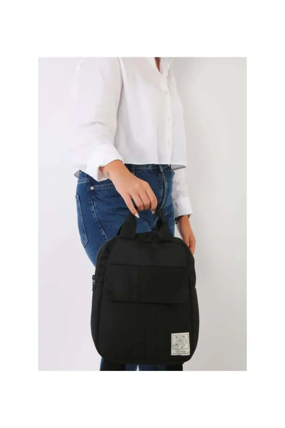 Siyah Unısex ESSENTIAL Sırt Çantası