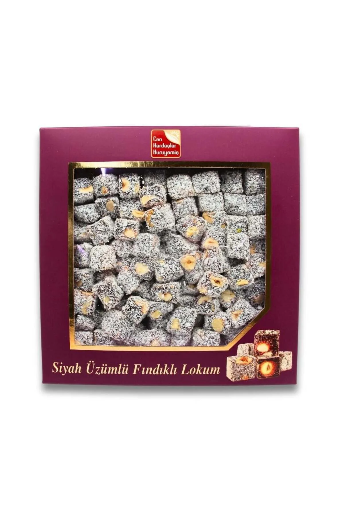 Siyah Üzümlü Fındıklı Lokum 500 g Fiyatı, Yorumları ve Özellikleri