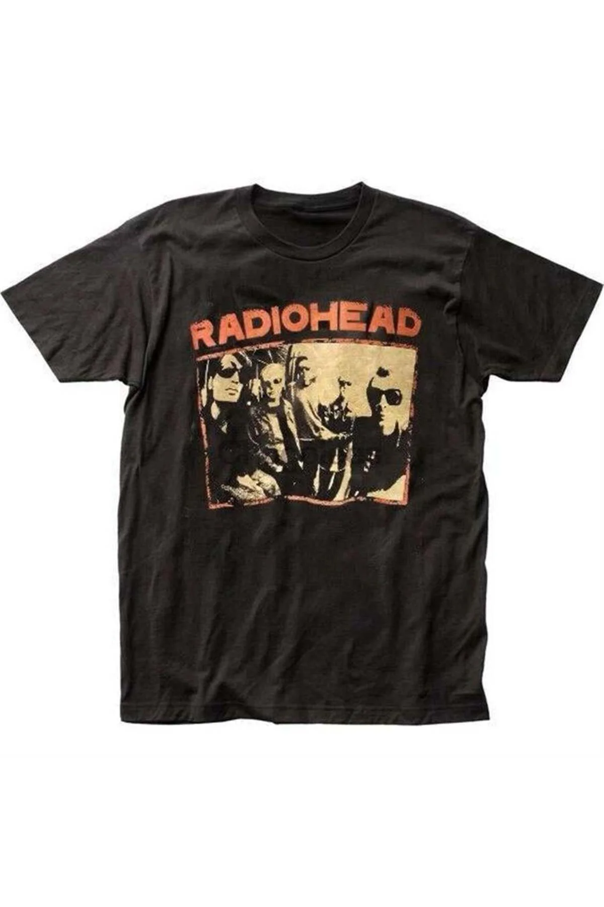 Siyah Vintage Radiohead Rock Band Unisex T-shirt Siyah Vintage Radiohead Rock Band Unisex T-shirt