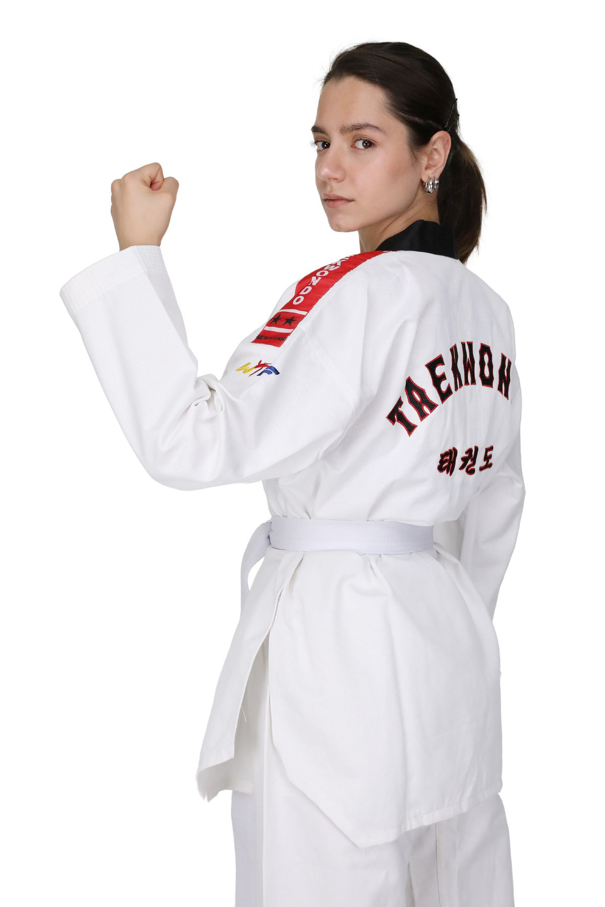 Titan Sport Siyah Yaka Taekwondo Elbisesi