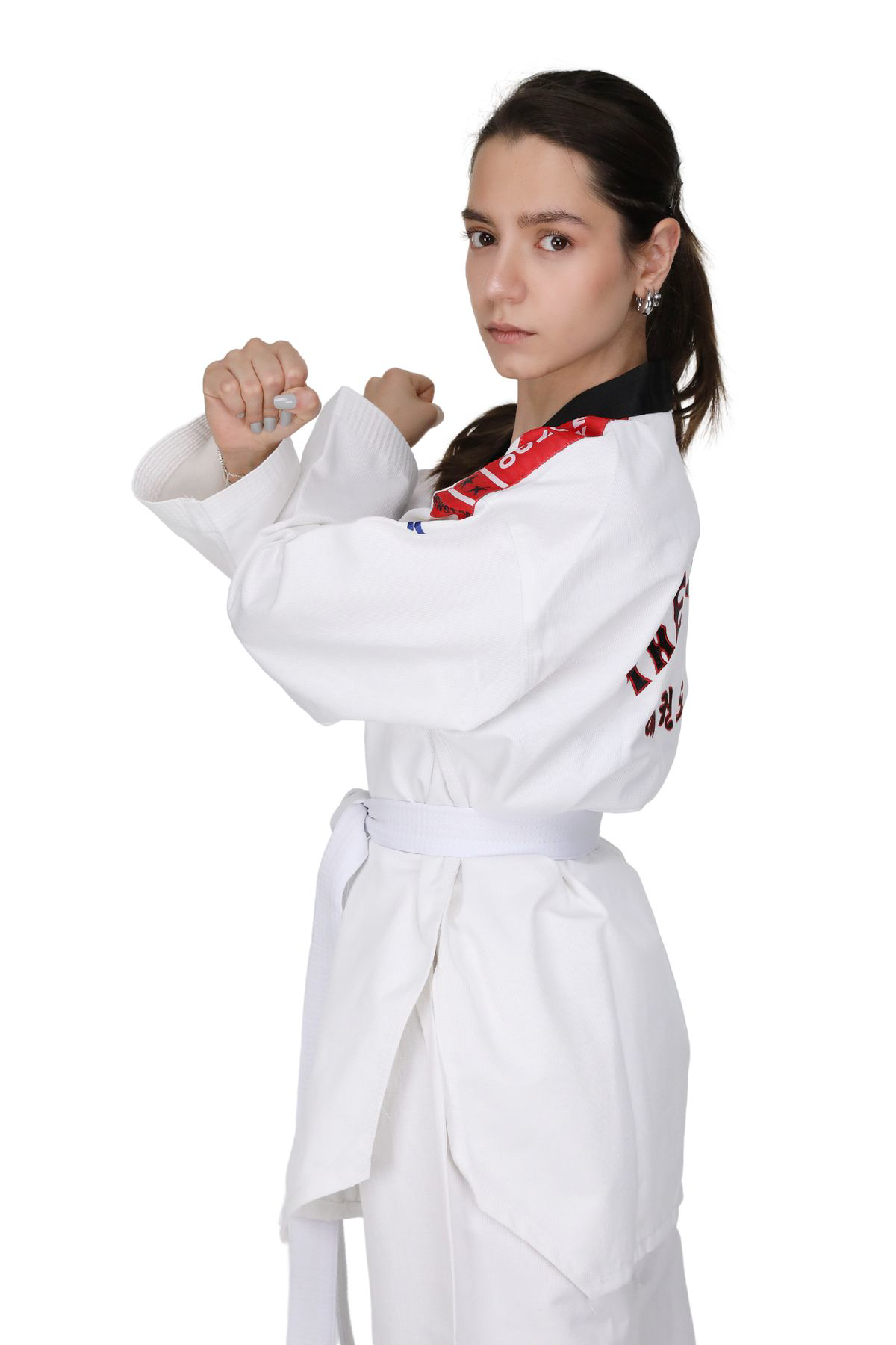 Titan Sport Siyah Yaka Taekwondo Elbisesi
