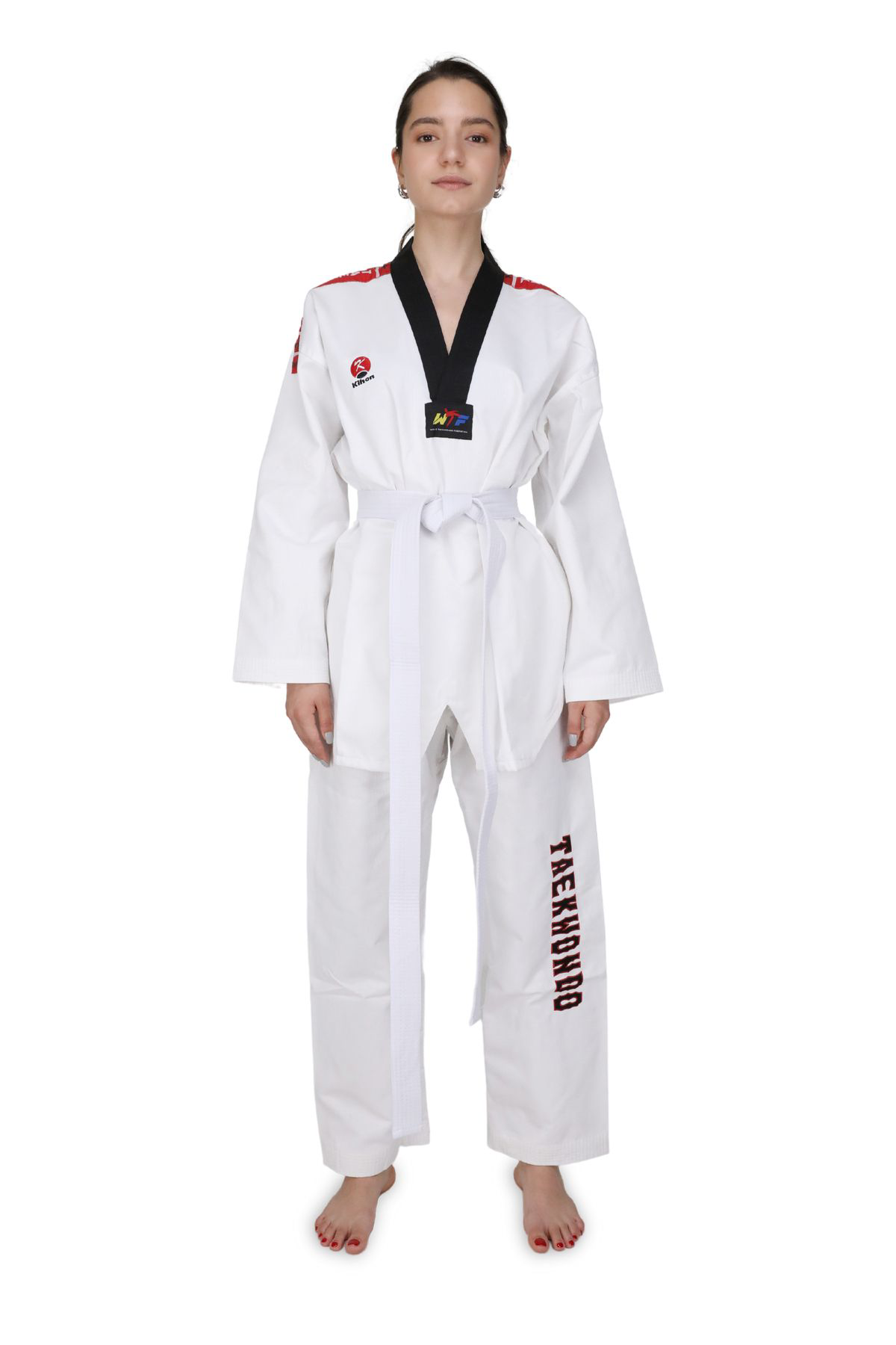 Titan Sport Siyah Yaka Taekwondo Elbisesi