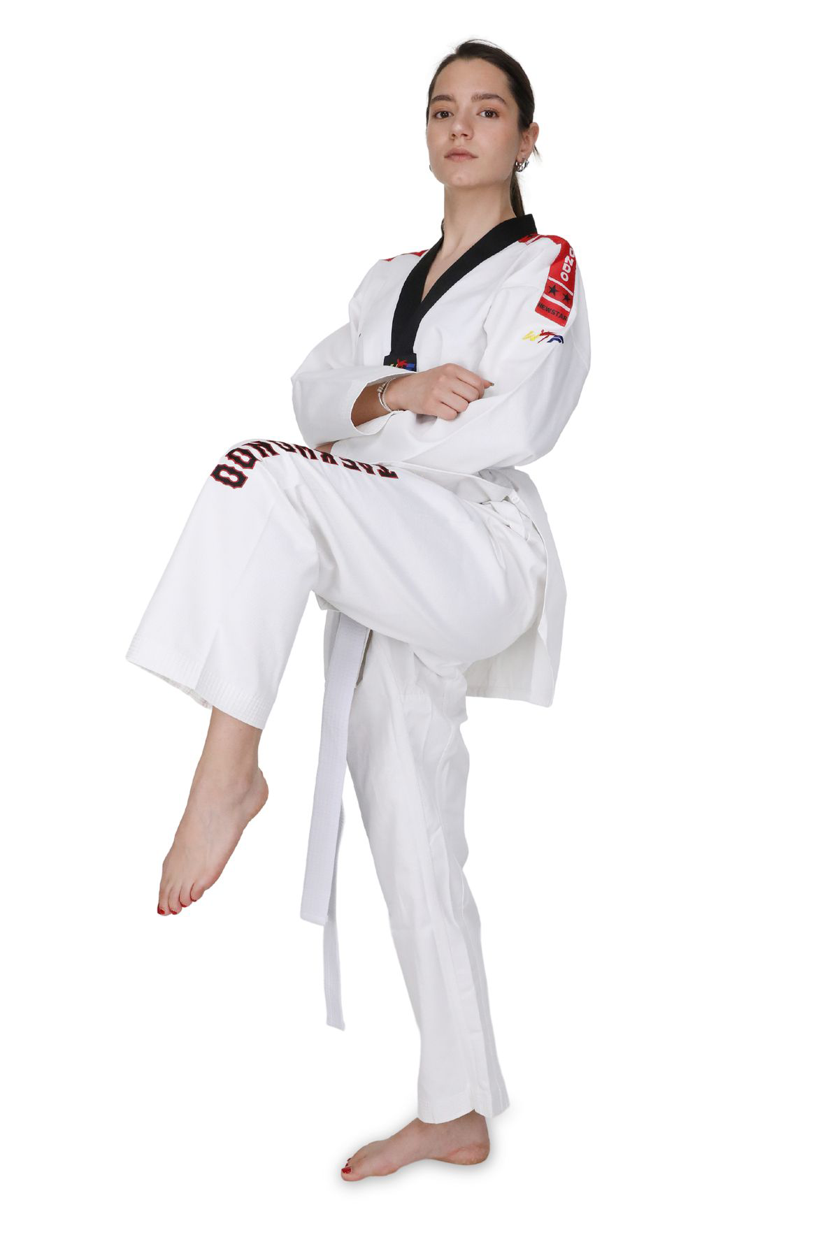 Titan Sport Siyah Yaka Taekwondo Elbisesi