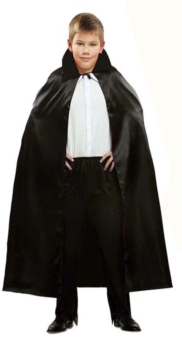 Siyah Yakalı Halloween Pelerini 90 Cm – Yetişkin ve Çocuk Uyumlu Fiyatı, Yorumları ve Özellikleri