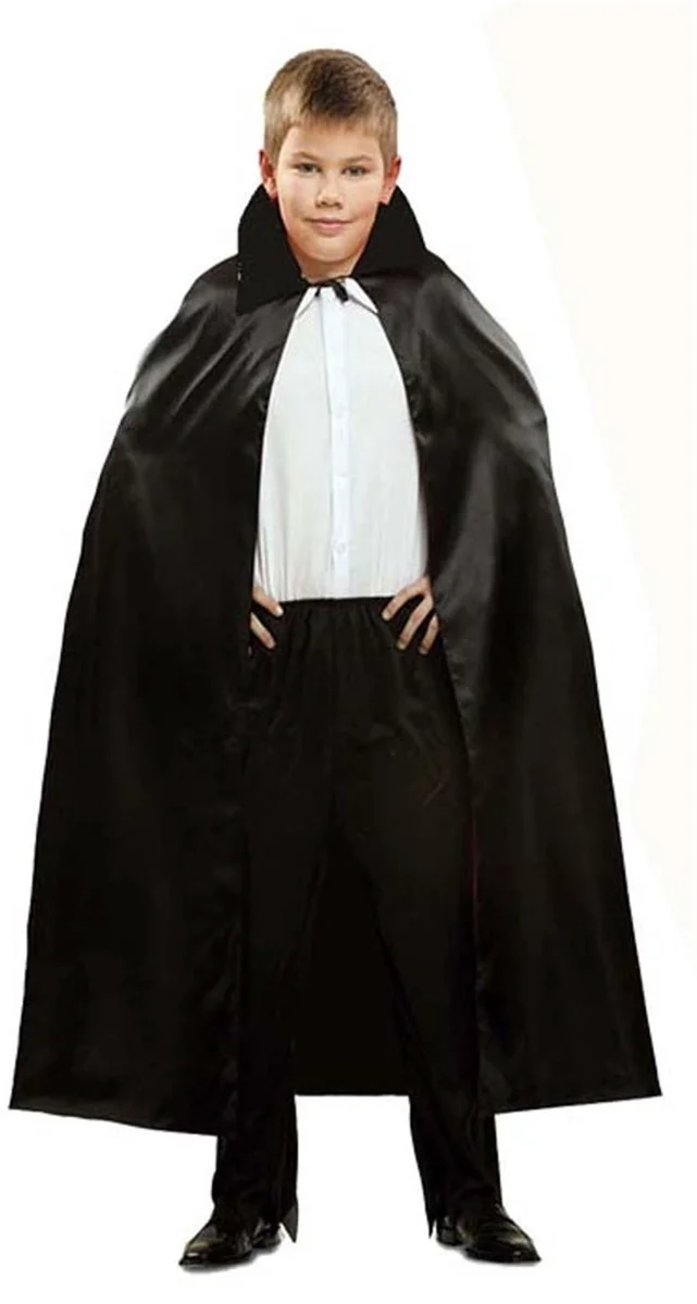 Siyah Yakalı Halloween Pelerini 90 cm Siyah Yakalı Halloween Pelerini 90 cm