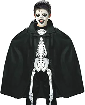 Siyah Yakalı Halloween Peleni - 90 cm, Yetişkin & Çocuk Uyumlu Fiyatı, Yorumları ve Özellikleri