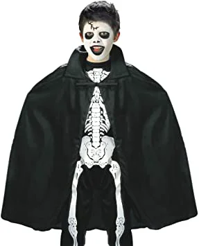 Siyah Yakalı Halloween Pelerini 90 cm Siyah Yakalı Halloween Pelerini 90 cm