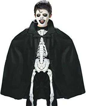 Siyah Yakalı Halloween Pelerini 90 Cm – Yetişkin ve Çocuk Uyumlu Fiyatı, Yorumları ve Özellikleri