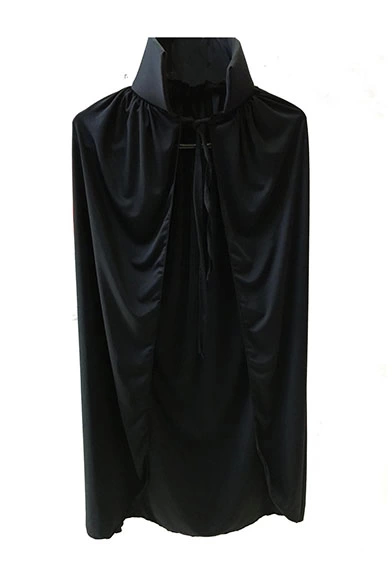 Siyah Yakalı Pelerin - Vampir Pelerin - Dracula Pelerin 90 Cm Siyah Yakalı Pelerin - Vampir Pelerin - Dracula Pelerin 90 Cm