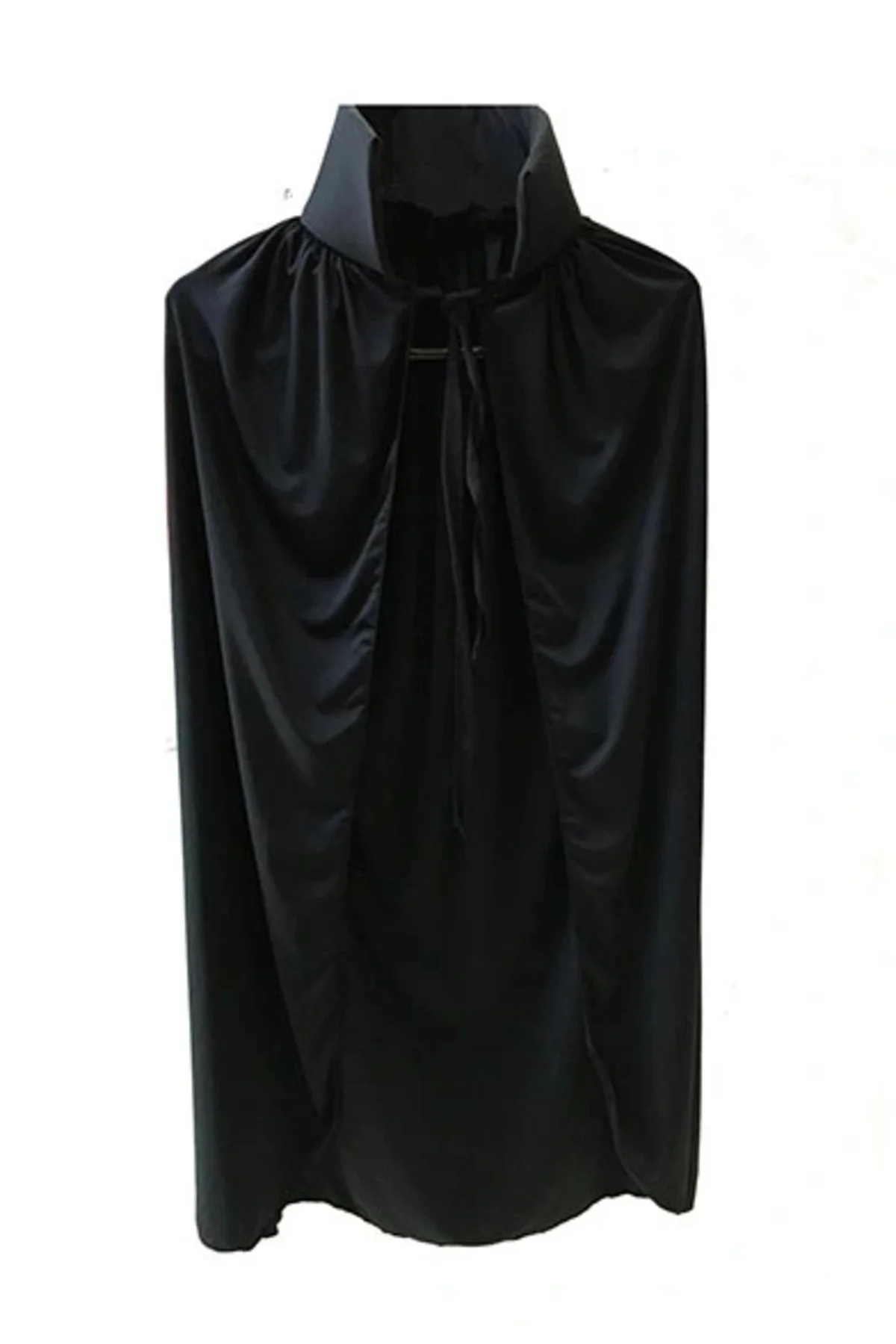 Siyah Yakalı Pelerin - Vampir Pelerin - Dracula Pelerin 90 Cm Siyah Yakalı Pelerin - Vampir Pelerin - Dracula Pelerin 90 Cm - Görsel 2
