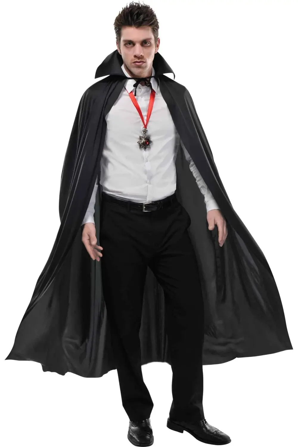 SİYAH YAKALI PELERİN