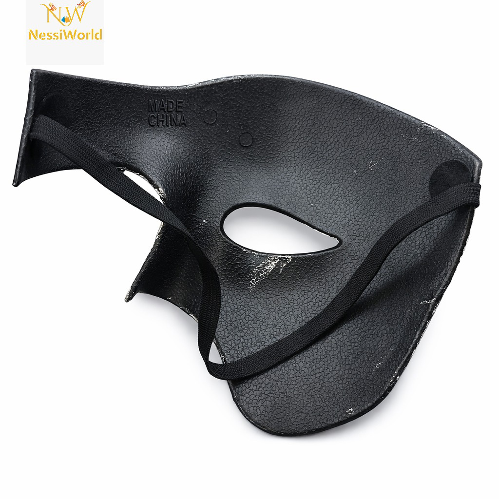 Siyah Yarım Erkek Maske – Phantom Parti &amp; Balo Maskesi