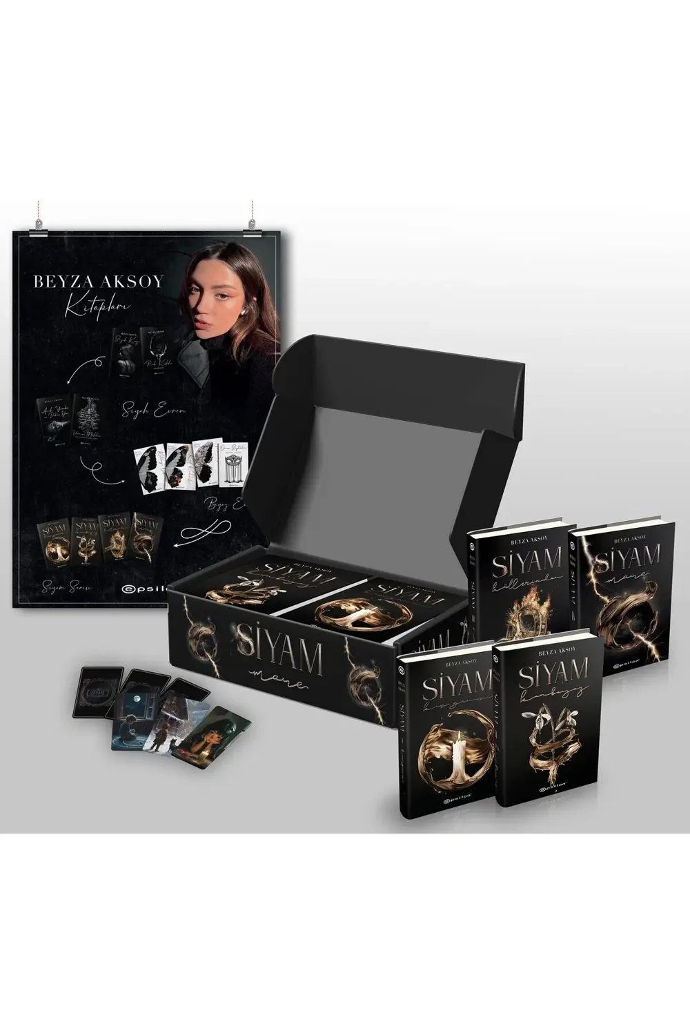 Siyam 4 Kitap Set Kutulu (Sert Kapak)