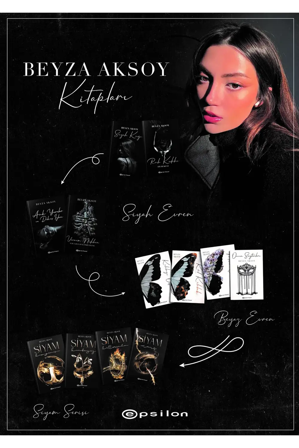 Siyam 4 Kitap Set Kutulu (Sert Kapak)