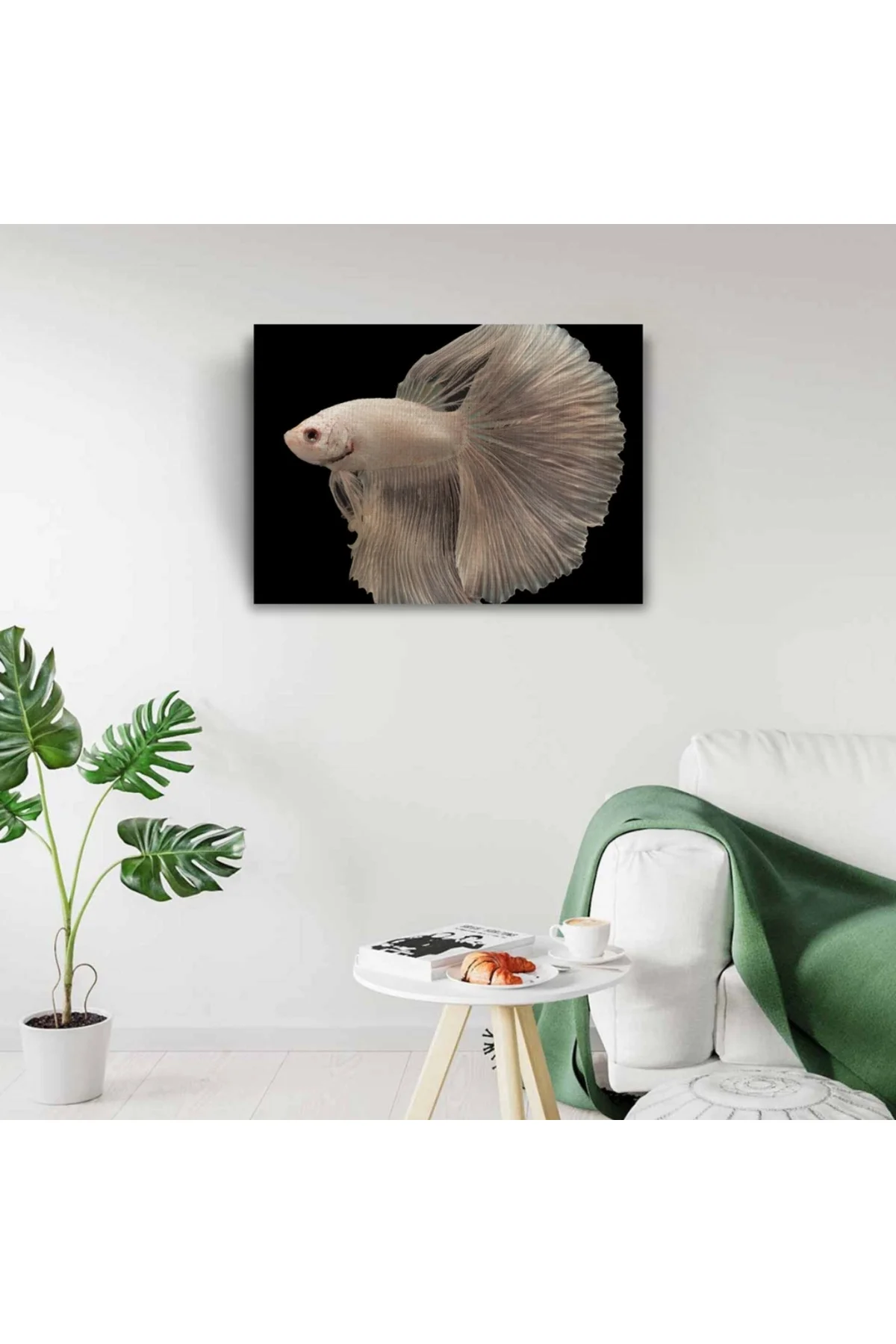 Siyam Balığı Kanvas Tablo 50 x 70