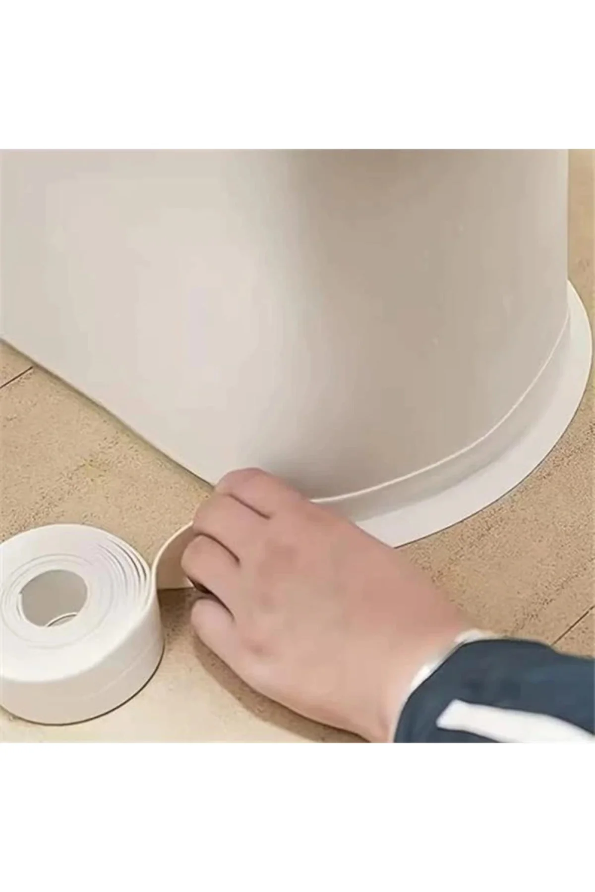 Sızdırmaz Derz Bandı 3.2 M Banyo Küvet Mutfak Lavabo Beyaz Su Sızdırmaz Bant Su Geçirmez Kena