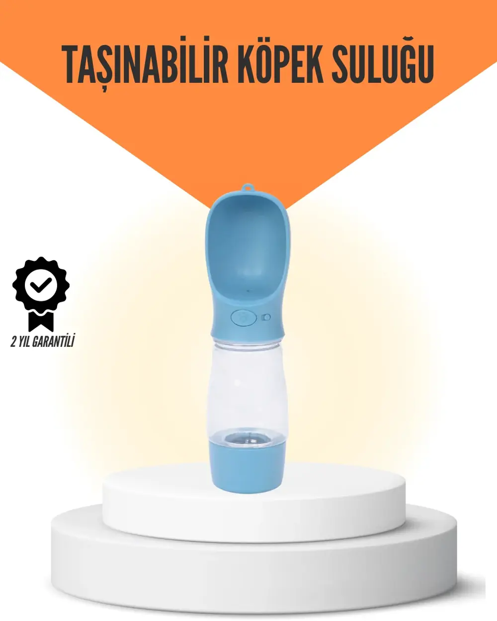 Sızdırmaz Kilit Sistemli Mama ve Su Taşıma Şişesi Gezi İçin Uygun