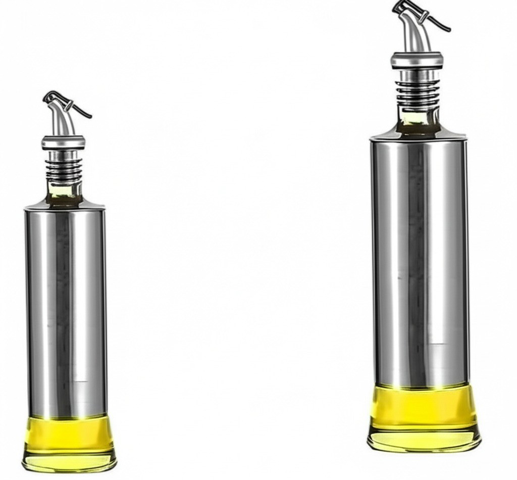 Sızdırmaz Yağdanlık 350ml Borosilikat Cam & Paslanmaz Çelik Mutfa Sızdırmaz Yağdanlık 350ml Borosilikat Cam & Paslanmaz Çelik Mutfa