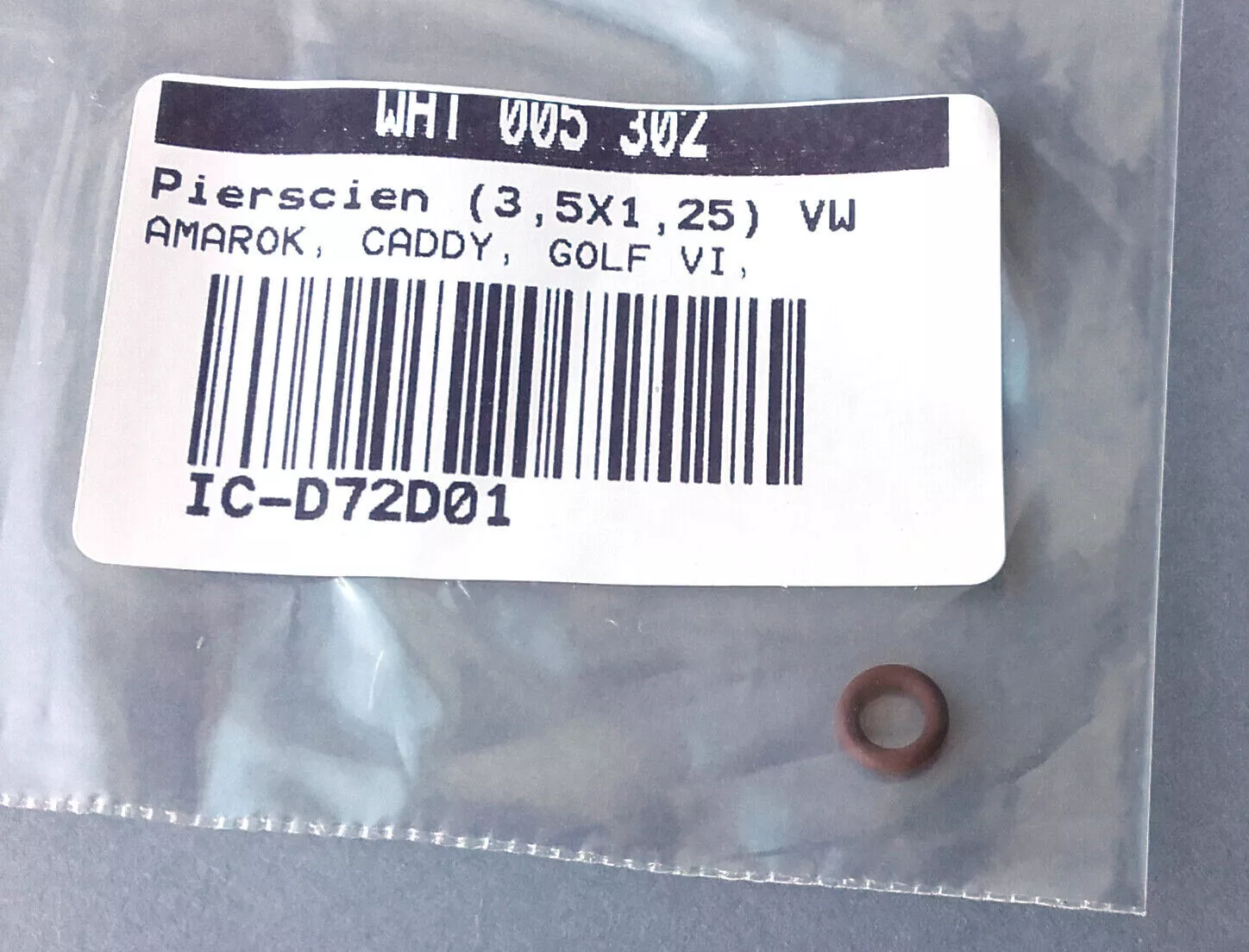 Sızdırmazlık Oringi (5'li Set)(VW)(WHT005302)