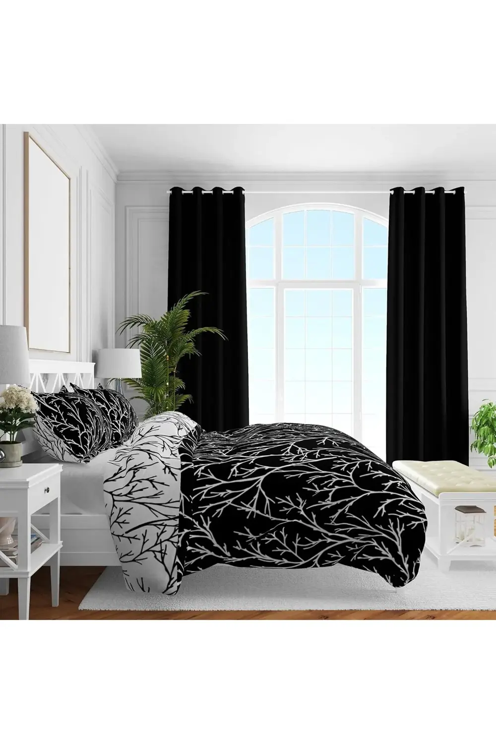 Size Nevresim Seti Siyah 395519