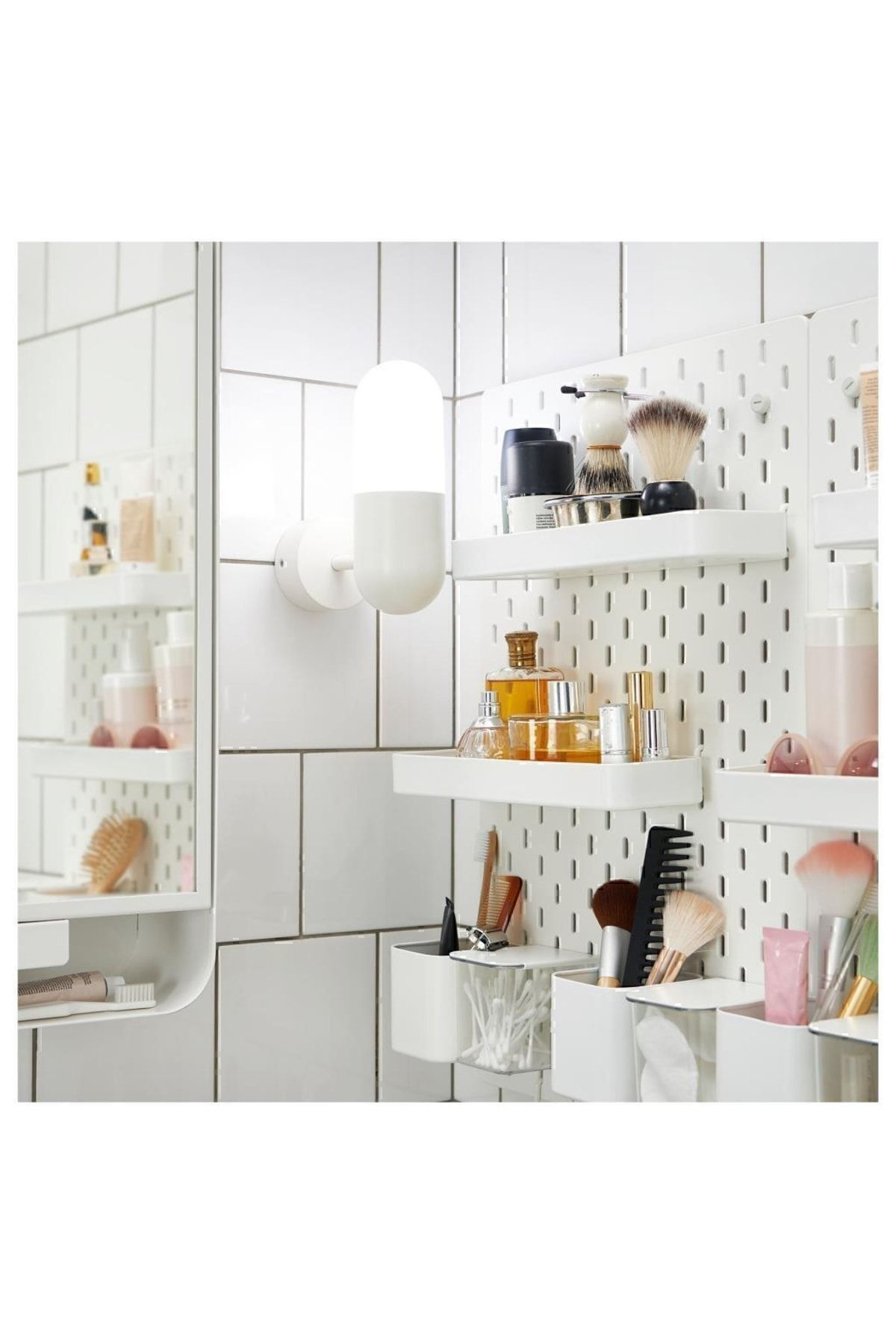 İkea Skadıs 28 Cm Çok Amaçlı Pano Parçası Çelik Raf