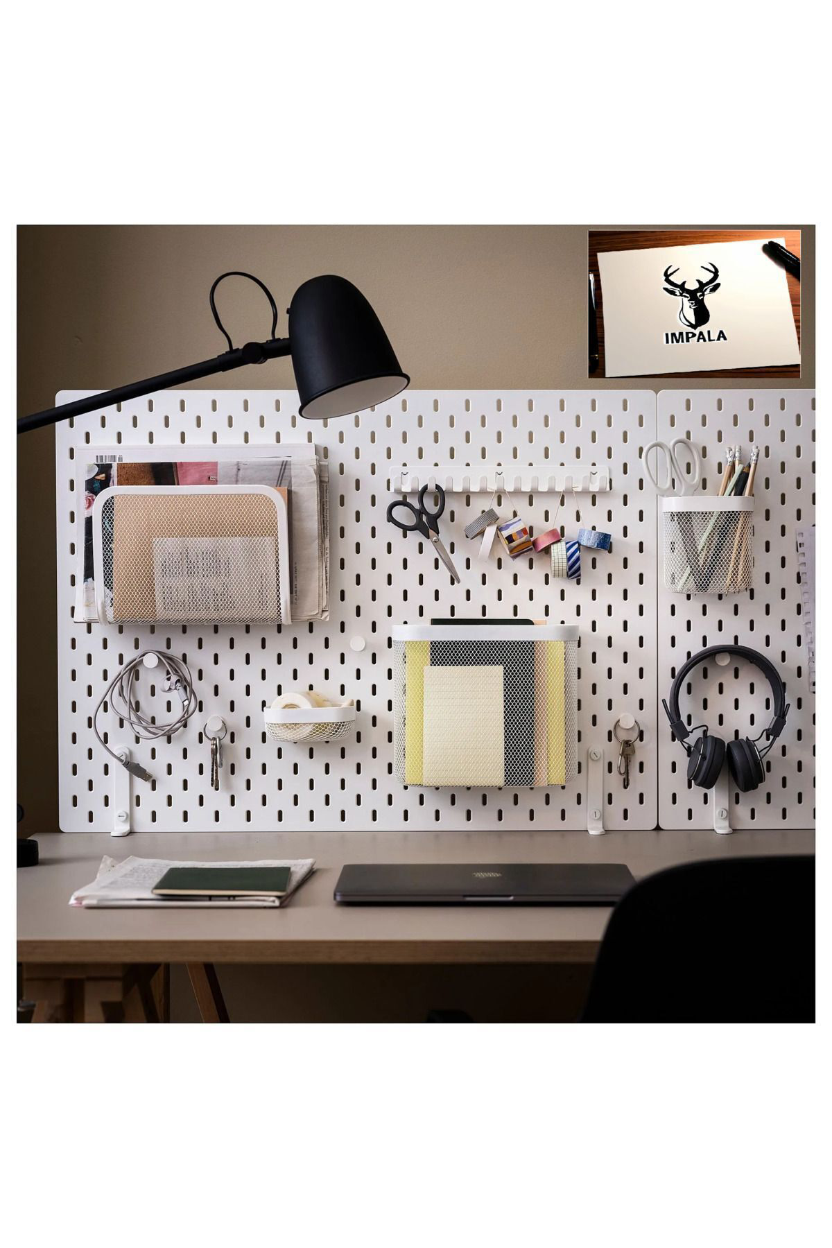 İkea Skadıs Çok Amaçlı Pano Parçası, Bağlantı Parçası - İmpala Ticaret