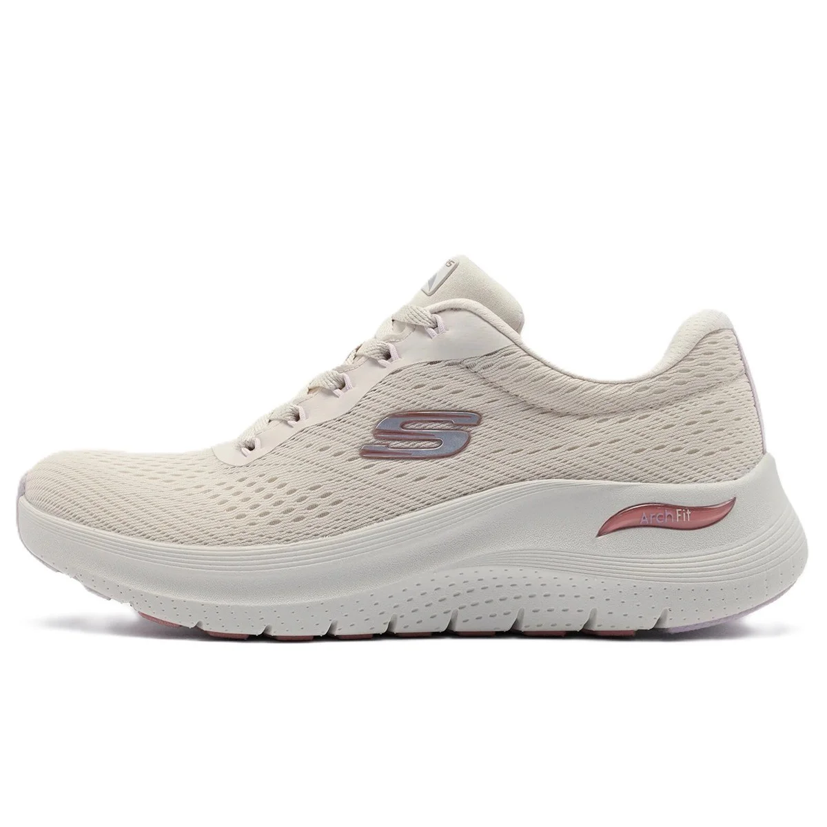 Skechers Arch Fit 2.0 Big League Womens Sneaker Kadın Günlük Spor Ayakkabı Bej Fiyatı, Yorumları ve Özellikleri