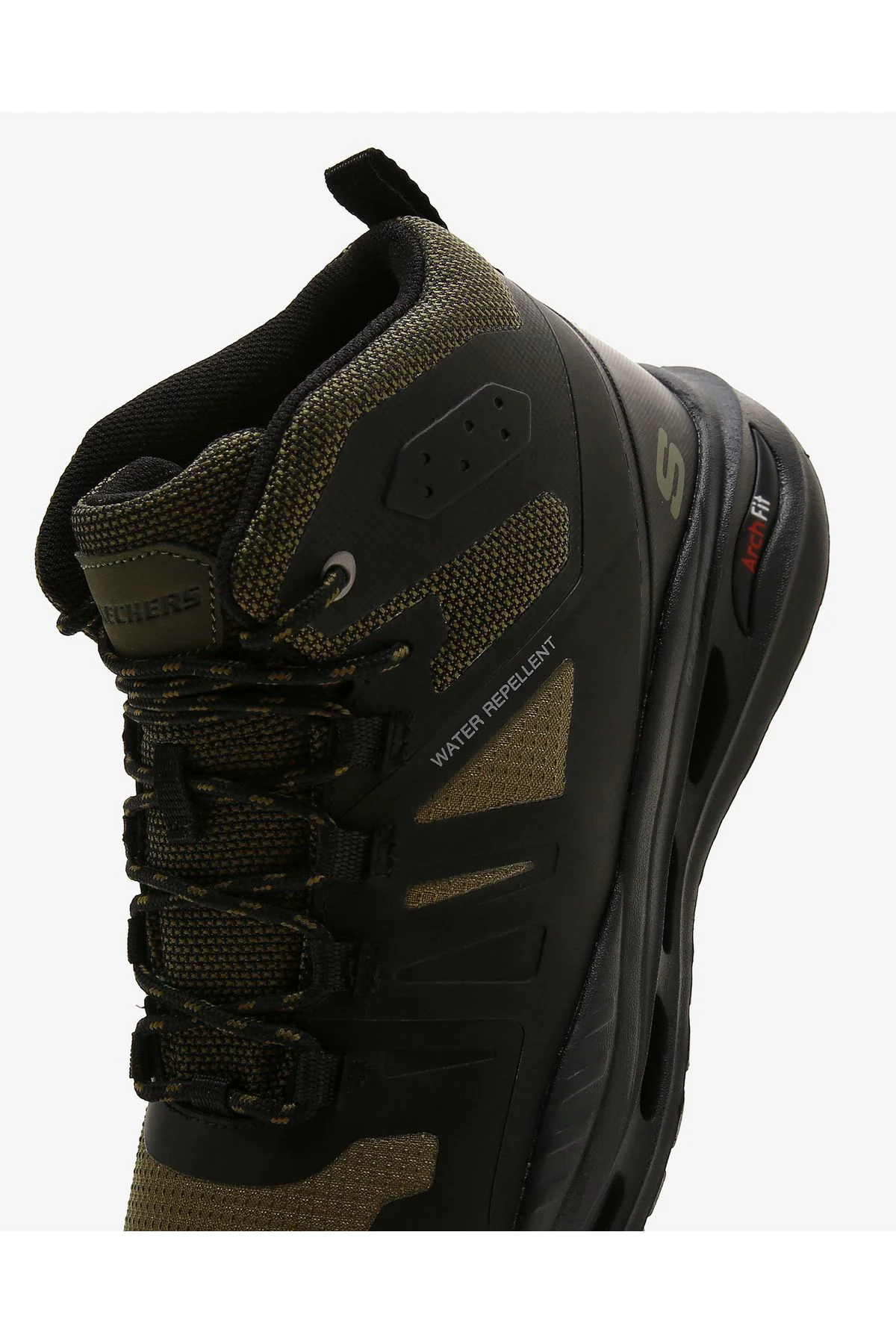 Skechers Arch Fit Orvan Montfort WaterRepellent Suitici Özellikli Erkek Bot Siyah Haki Fiyatı, Yorumları ve Özellikleri