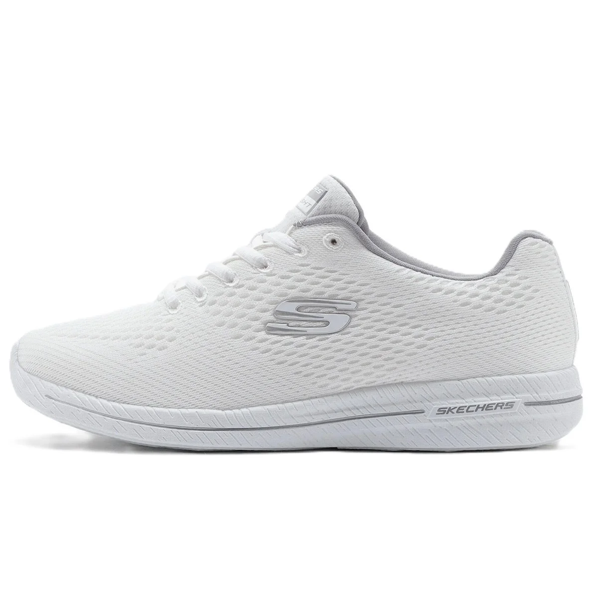 Skechers Burst  Memory Foam Womens Sneaker Hafızalı Taban Kadın Günlük Spor Ayakkabı Beyaz