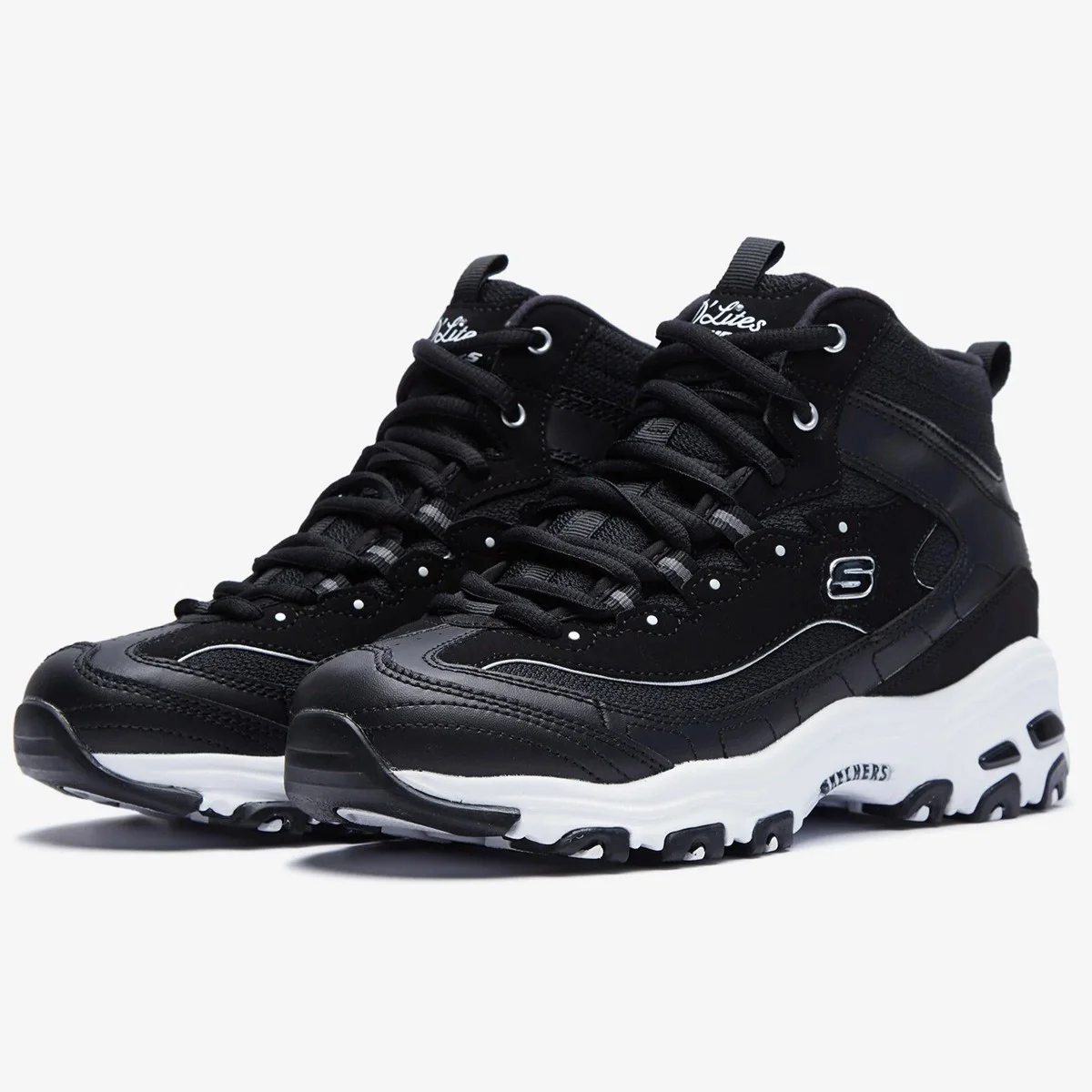 Skechers D'Lites-Comft Times Memory Foam Leather Womens Sneaker Hafızalı Taban Hakiki Deri Bilekli Kadın Günlük Spor Ayakkabı Siyah Fiyatı, Yorumları ve Özellikleri
