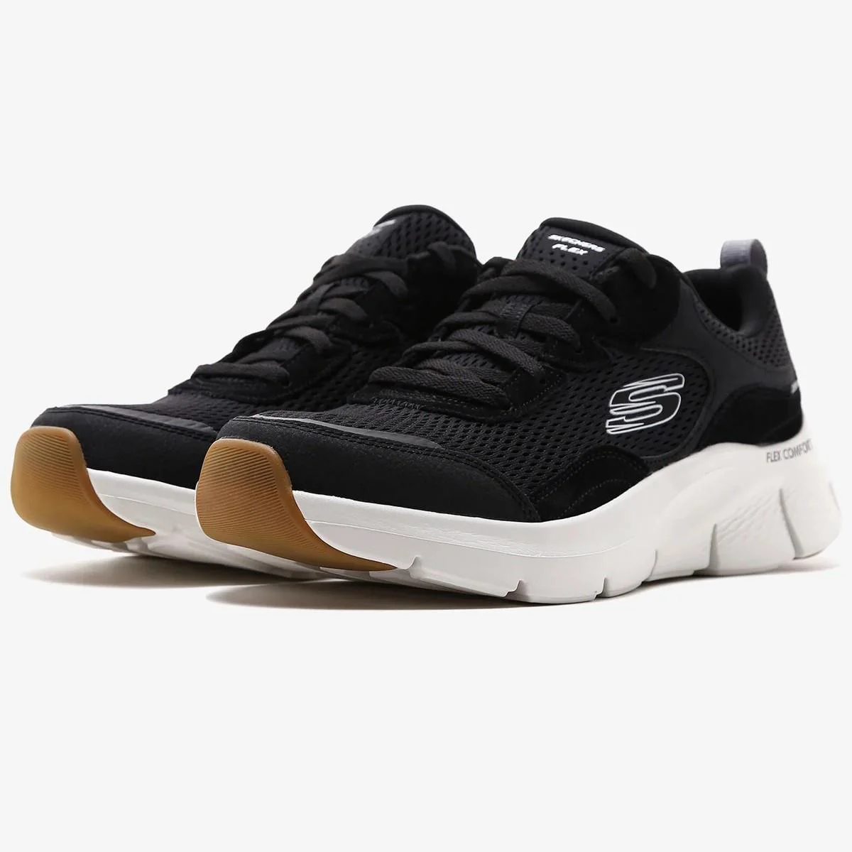 Skechers Flex Comfort Drinn Memory Foam Grey Sneaker Günlük Spor Ayakkabı Siyah Yükseklik 317mm Skechers Flex Comfort Drinn Memory Foam Grey Sneaker Günlük Spor Ayakkabı Siyah Yükseklik 317mm