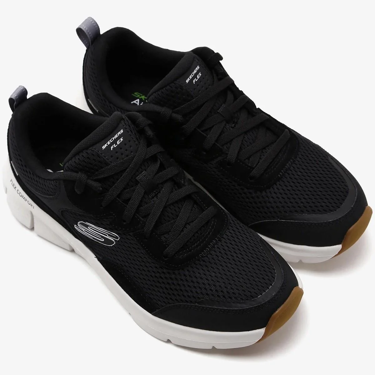 Skechers Flex Comfort Drinn Memory Foam Grey Sneaker Günlük Spor Ayakkabı Siyah Yükseklik 317mm Skechers Flex Comfort Drinn Memory Foam Grey Sneaker Günlük Spor Ayakkabı Siyah Yükseklik 317mm