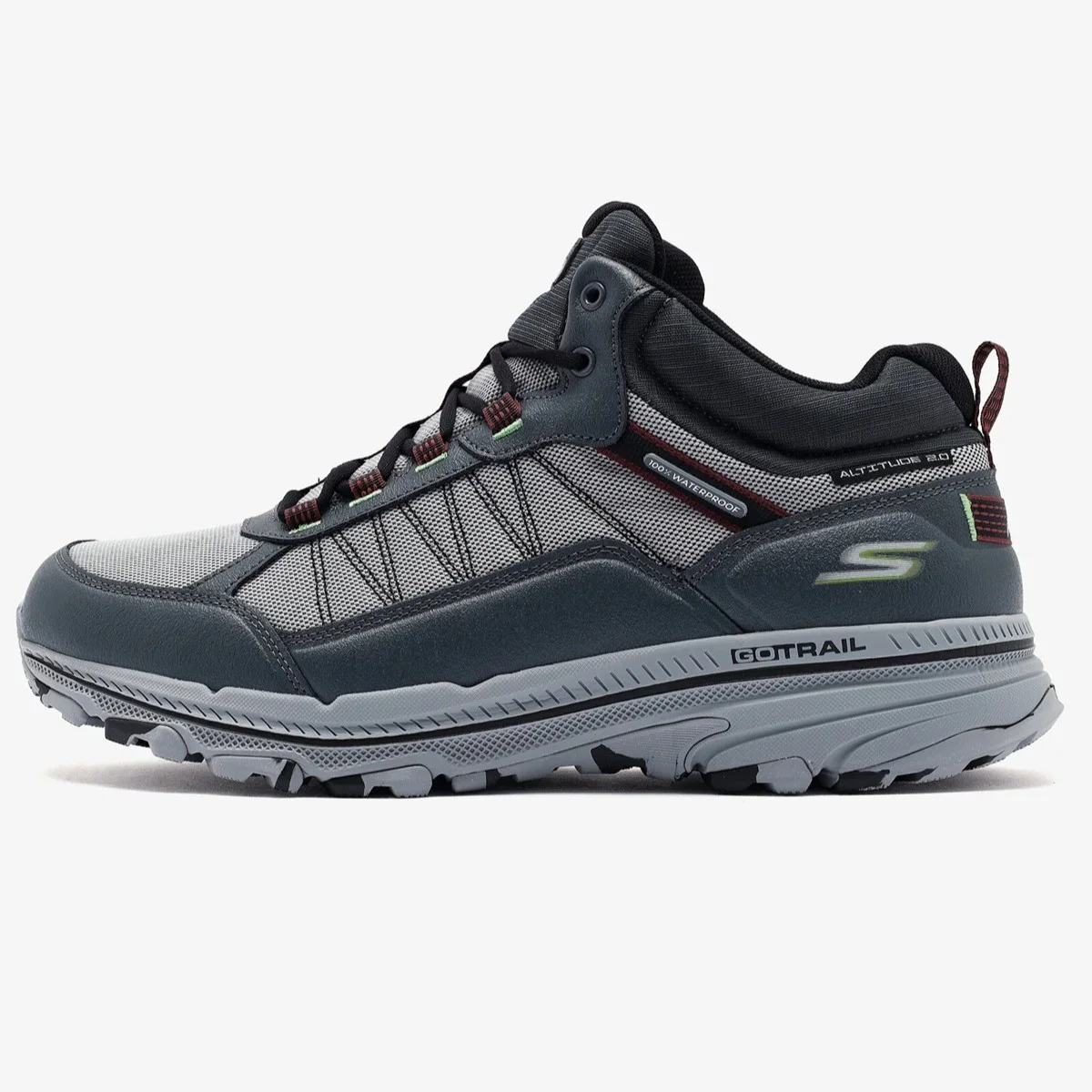 Skechers Go Run Trail Altutide 2.0 Splashprof Leather Waterproff Mens Outdoor Both Hakiki Deri Su Geçirmez Erkek Outdoor Bot Gri Fiyatı, Yorumları ve Özellikleri