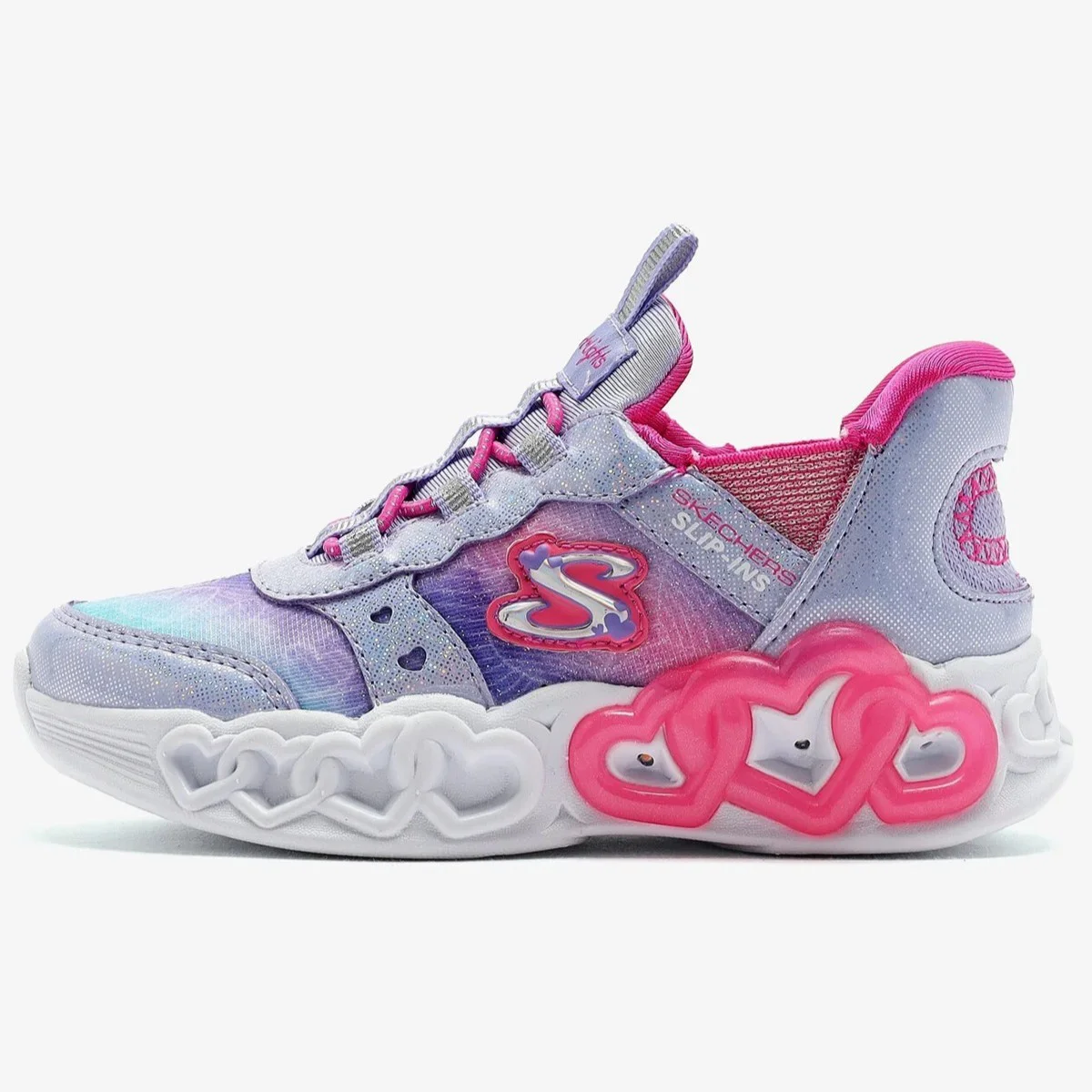 Skechers Infinite Heart Lights Eternal Shimmer Kids Sneaker Cırt Cırtlı Işıklı Çocuk Ayakkabısı Gri Pembe Fiyatı, Yorumları ve Özellikleri