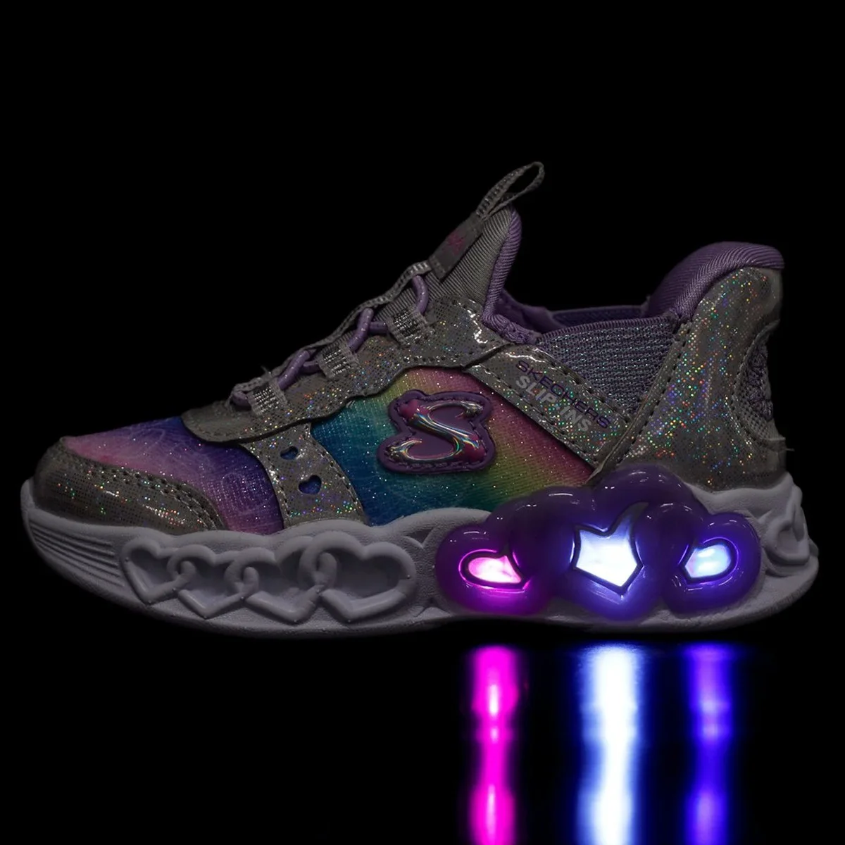 Skechers Infinite Heart Lights Eternal Shimmer Kids Sneaker Cırt Cırtlı Işıklı Çocuk Ayakkabısı Gri Pembe Fiyatı, Yorumları ve Özellikleri