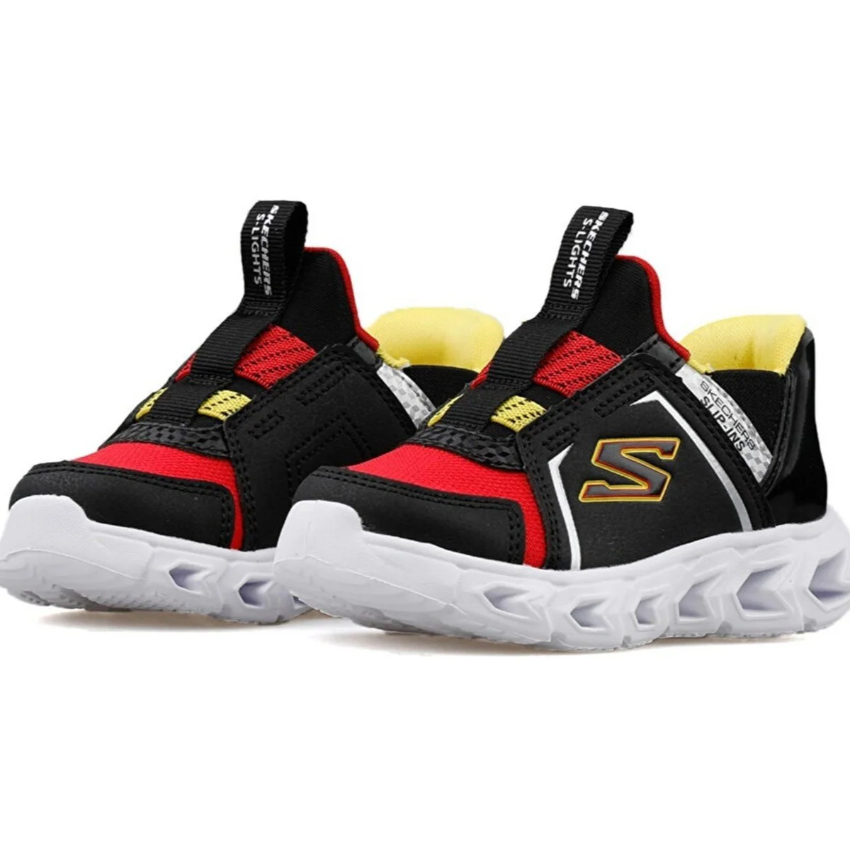 Skechers Lights Hypno 2.0-Brisk-Brights Kids Sneaker Lastik Bağcıklı Işıklı Günlük Çocuk Spor Ayakkabı Kırmızı-Siyah Fiyatı, Yorumları ve Özellikleri
