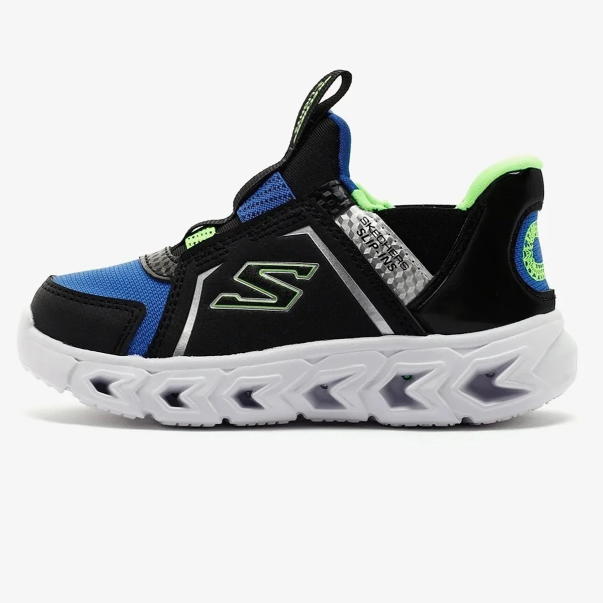 Skechers Lights Hypno 2.0-Brisk-Brights Kids Sneaker Lastik Bağcıklı Işıklı Günlük Çocuk Spor Ayakkabı Mavi-Siyah Fiyatı, Yorumları ve Özellikleri
