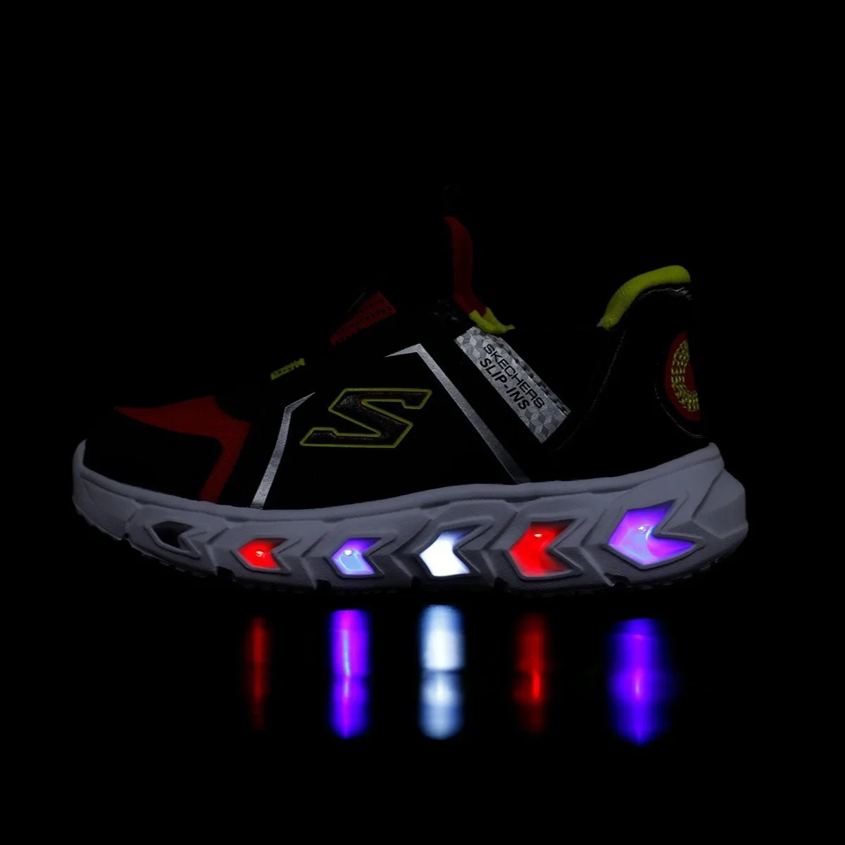 Skechers Lights Hypno 2.0-Brisk-Brights Kids Sneaker Lastik Bağcıklı Işıklı Günlük Çocuk Spor Ayakkabı Kırmızı-Siyah Fiyatı, Yorumları ve Özellikleri