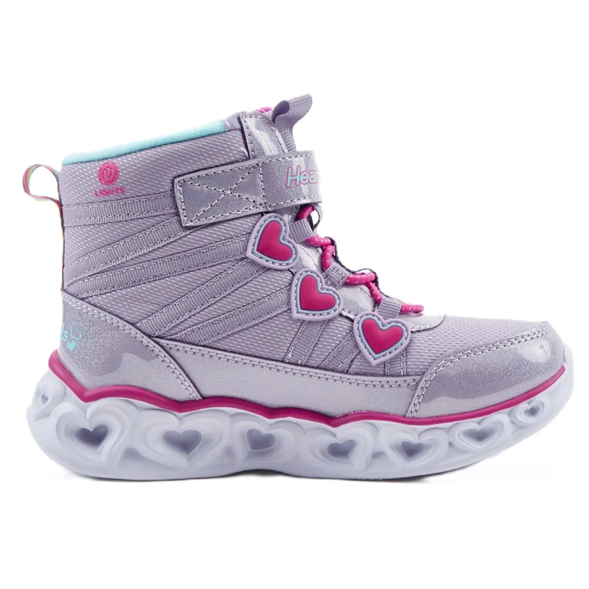 Skechers Lights-Sweet Styling Kids Sneaker Işıklı Bilekli Lastik Bağcıklı Cırtlı Günlük Çocuk Ayakkabısı Mor Fiyatı, Yorumları ve Özellikleri