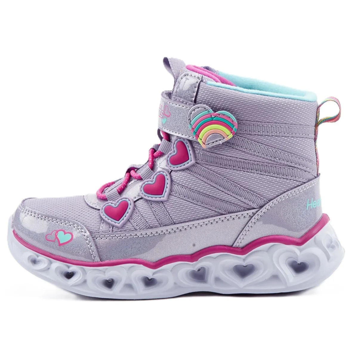 Skechers Lights-Sweet Styling Kids Sneaker Işıklı Bilekli Lastik Bağcıklı Cırtlı Günlük Çocuk Ayakkabısı Mor Fiyatı, Yorumları ve Özellikleri