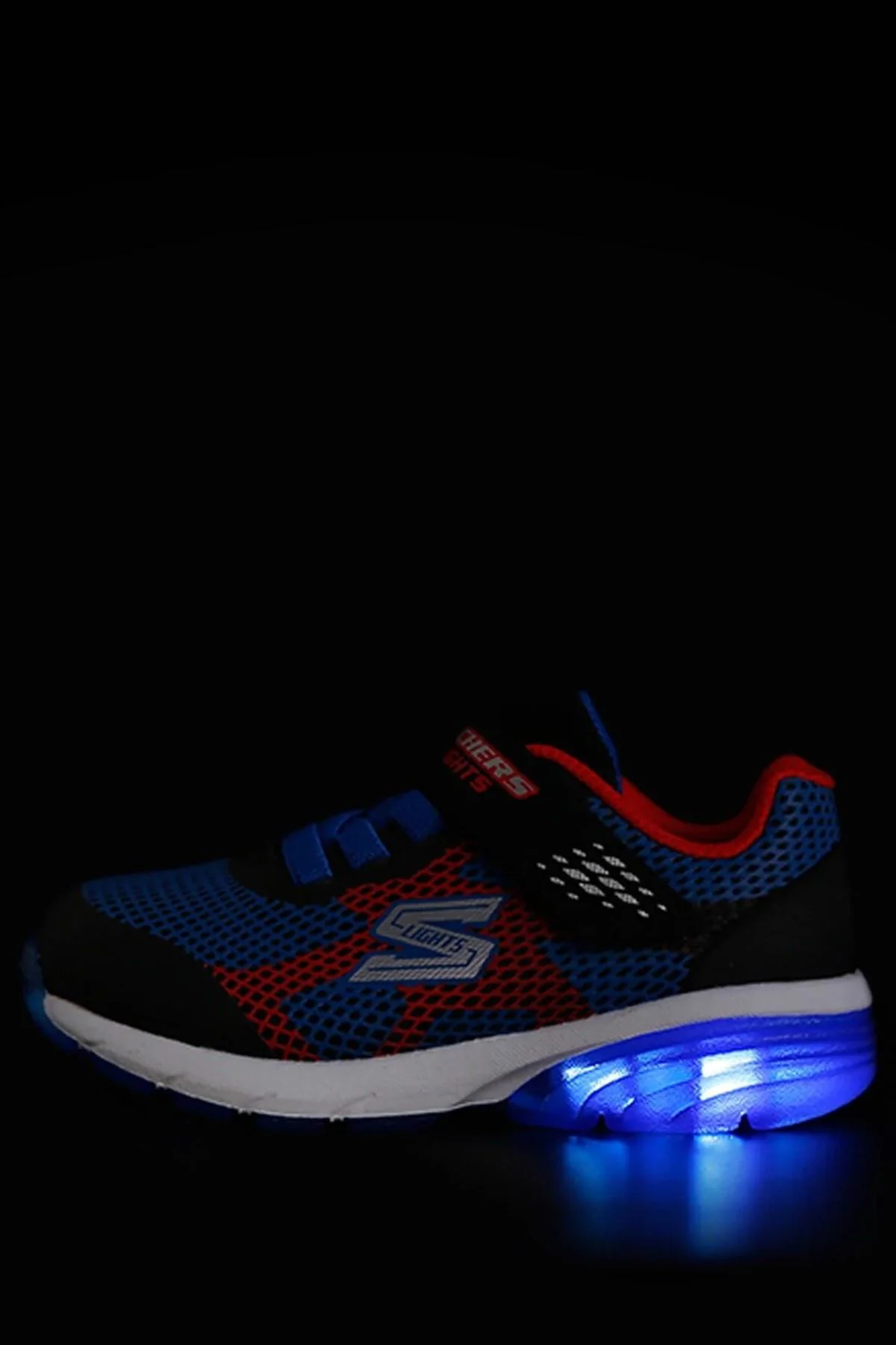 Skechers S Lights Sneaker Lastik ipli Bantlı Işıklı Mavi Erkek Çocuk Ayakkabı Fiyatı, Yorumları ve Özellikleri
