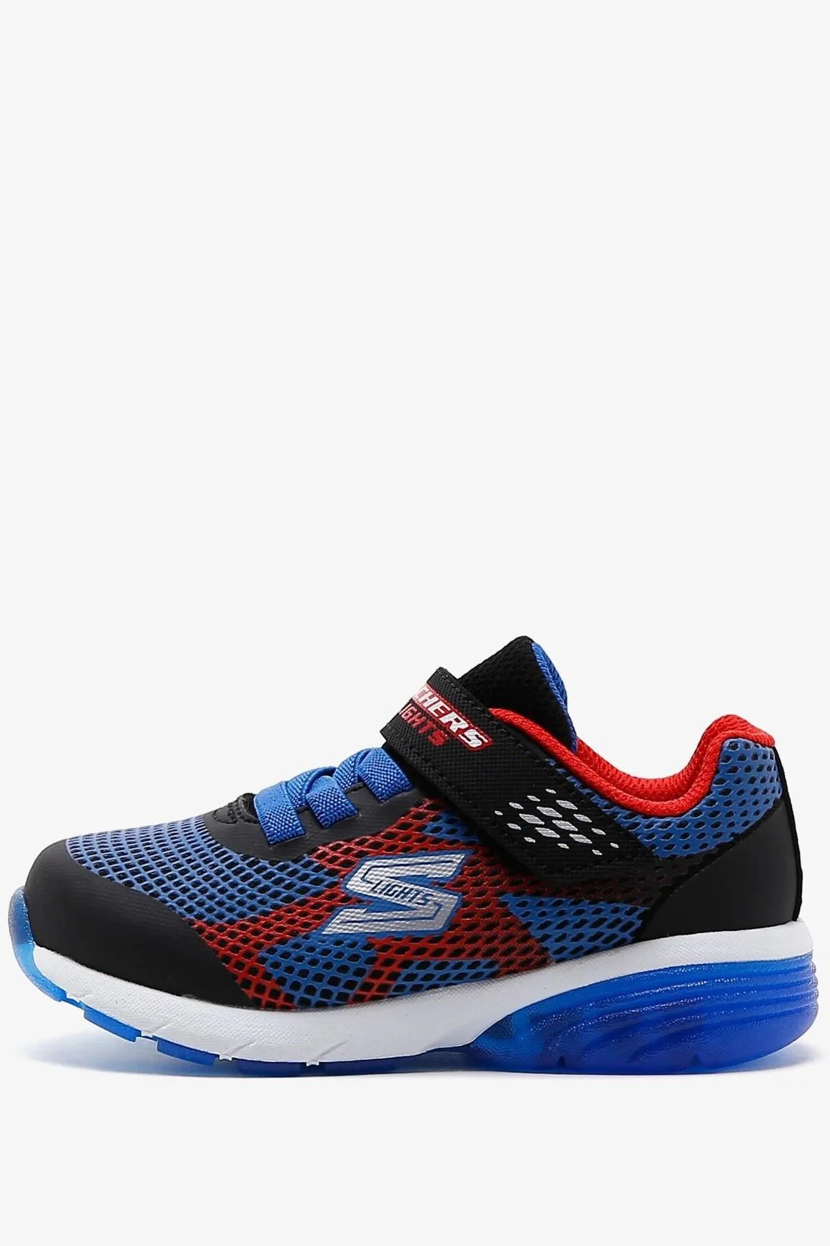 Skechers S Lights Sneaker Lastik ipli Bantlı Işıklı Mavi Erkek Çocuk Ayakkabı Fiyatı, Yorumları ve Özellikleri